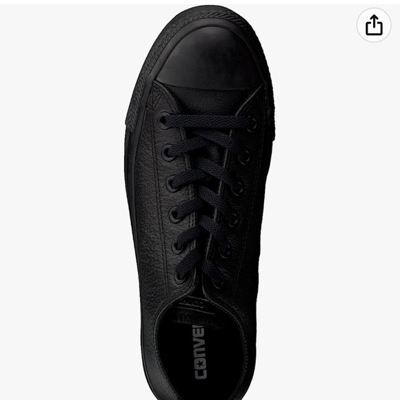 NWOB- Converse all stars new leather low cut/ profile sneakers size 7.5 - Picture 5 of 13